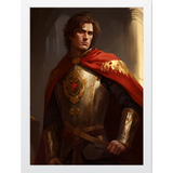Alexander the Great: Portrait Art Wall Frame