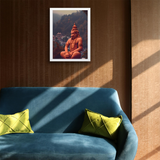 Lord Hanuman Statue Wall Frame - Divine Protection for Your Space