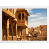 Jaisalmer: Golden City Wall Frame - Rajasthan's Splendor Captured