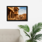 Jaisalmer: Golden City Wall Frame - Rajasthan's Splendor Captured