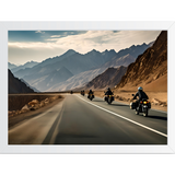 Ladakh Bike Trip Wall Frame - Inspire Wanderlust with Every Glance