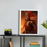 Prithviraj Chauhan Wall Art Frame - Honor History's Legendary Warrior