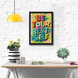 Be Your Best Self Wall Frame