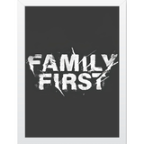 "Family First" Wall Frame