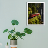 Shimla Toy Train Wall Frame - Captivate Your Space with Mountain Magic