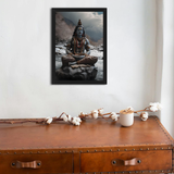 Transcendence - Lord Shiva Meditation Wall Art Frame