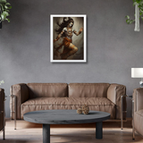 Nataraj Shiva Wall Frame - Captivate Your Space with Cosmic Elegance