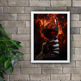 The Beauty of Wine Wall Frame : Asthetic Decor