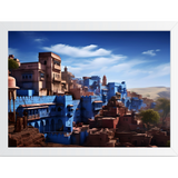 The Blue City of India (Jodhpur) Wall Frame For Living Room