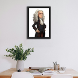 Newton's Legacy: Wall Frame - Illuminate Your Space with Scientific Genius